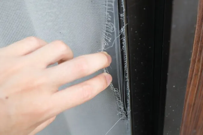 Repair Torn Screen Doors