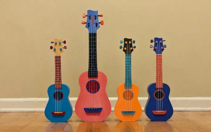 electric ukulele solid body stl files